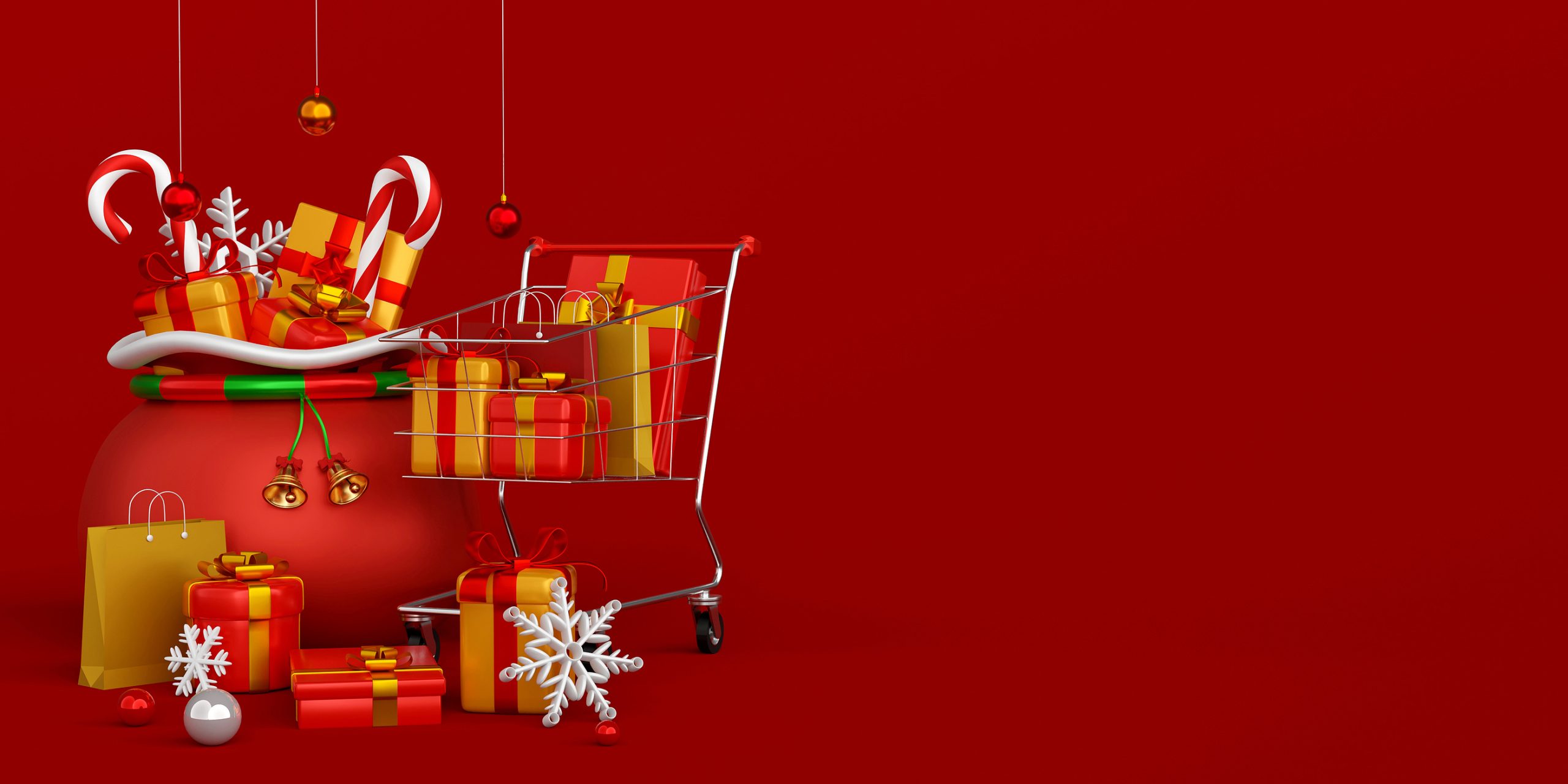 Christmas Banner Advertisement For Christmas And New Year Sale S